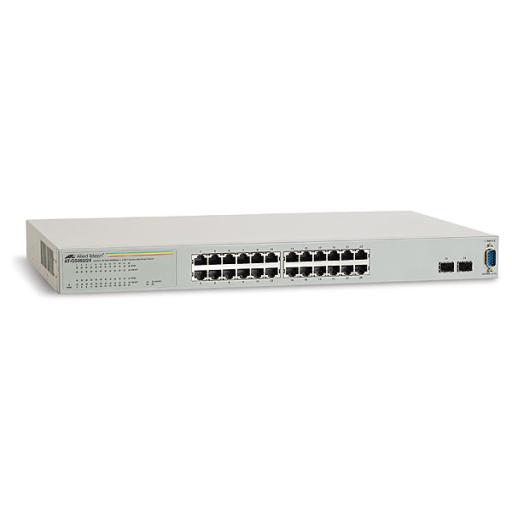 [ALLIEDTELESIS_AT-GS950-24-10] Allied Telesis Switch Gigabit WebSmart de 24 puertos 10/100/1000 Mbps (4 x Combo) + 4 puertos gigabit SFP (Combo)
