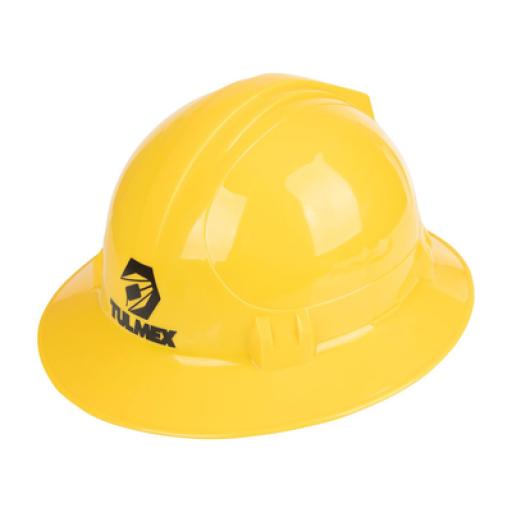 [TULMEX_6200HC] TULMEX Casco de Seguridad Tipo ala Ancha / Color Amarillo