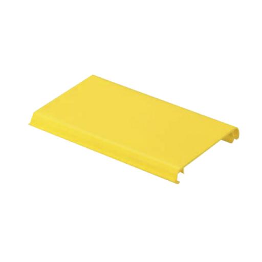 [PANDUIT_FRHC4YL6] Panduit Tapa Con Bisagra a Presión Para Canaleta FiberRunner™ FR4X4YL6, de PVC Rígido, Color Amarillo, 1.8 m de Largo