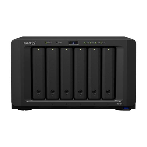 [SYNOLOGY_DS1621PLUS] Synology Servidor NAS de 6 Bahías (Expandible a 16 Bahías) / Hasta 288 TB / 4 GB RAM / Servicio Nube Gratis (P2P) / Administración Remota y Respaldo Programado
