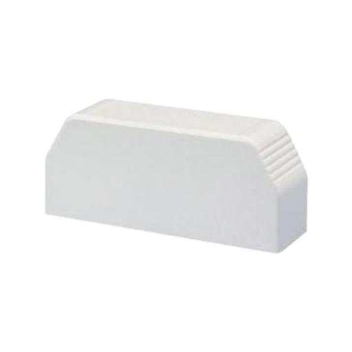 [PANDUIT_T70ECIW] Panduit Tapa final, para uso con canaleta T70, Material PVC Rígido, Color Blanco Mate