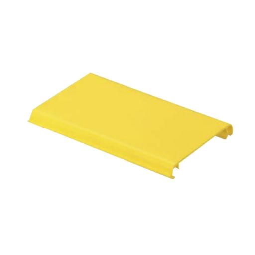 [PANDUIT_FRHC4YL2] Panduit Tapa Con Bisagra a Presión Para Canaleta FiberRunner™ FR4X4YL2, de PVC Rígido, Color Amarillo, 2 m de Largo