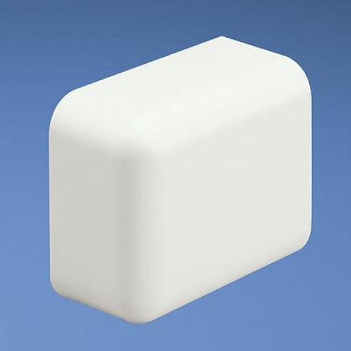 [PANDUIT_ECF5IW-E] Panduit Tapa Final, para uso con canaleta LD5, material ABS, Color Blanco Mate