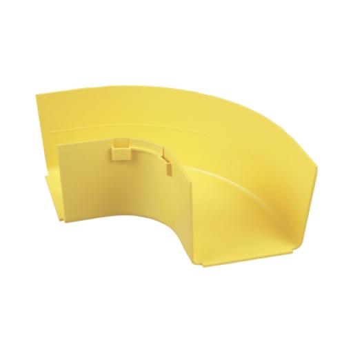 [PANDUIT_FRRA4X4LYL] Panduit Ángulo Recto a 90º Horizontal, Para Canaletas FiberRunner™ 4X4, Color Amarillo
