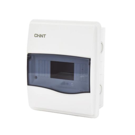 [CHINT_CD40E08] CHINT Caja de distribución para empotrar, IP40, 08 módulos (SKU: 8101006)