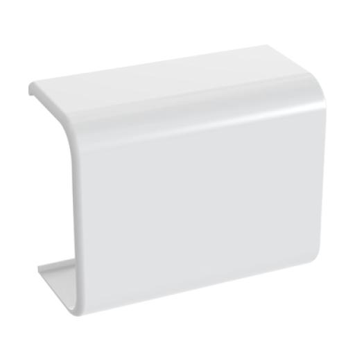 [PANDUIT_CF10WH-X] Panduit Unión recta, para uso con canaleta LD10, material ABS, Color Blanco