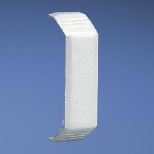 [PANDUIT_T45CCIW-X] Panduit Unión recta de tapa, para uso con canaleta T45, Material PVC Rígido, Color Blanco Mate