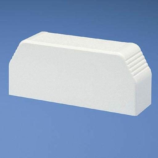 [PANDUIT_T70ECWH] Panduit Tapa final, para uso con canaleta T70, Material PVC Rígido, Color Blanco