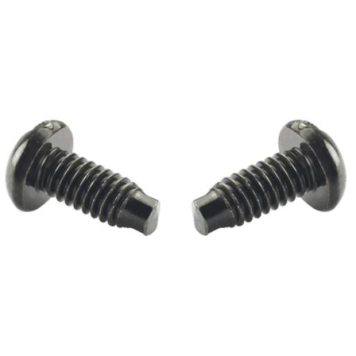 [PANDUIT_S1224-C] Panduit Tornillo #12-24, 13 mm de largo, para uso con Racks de 2 o 4 postes Panduit, de Acero, Bolsa de 100pz