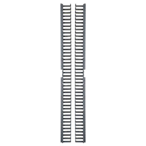 [PANDUIT_D12FBB] Panduit Kit de Soportes para Administración de Cable, Para Gabinetes Net-Verse de 800mm y 42UR, Color Negro