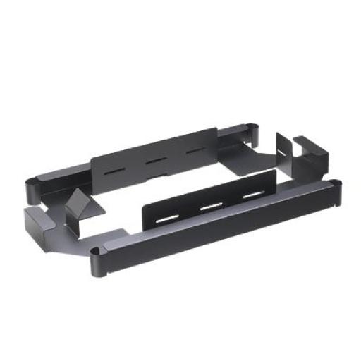 [PANDUIT_FSTHED] Panduit Soporte Para Apilar de 1 a 4 Charolas de Empalme FST24S, Compatible con Paneles FMT y FMD, Color Negro