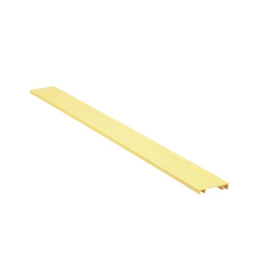 [PANDUIT_HC2YL6] Panduit Tapa para Canaleta Ranurada Tipo H, de 2 in de Ancho, 1828.8 mm de Largo, Color Amarilo