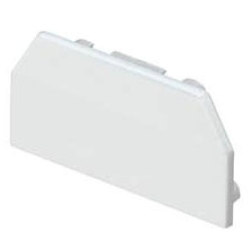 [PANDUIT_T45ECIW] Panduit Tapa Final, para uso con canaleta T45, Material PVC Rígido, Color Blanco Mate