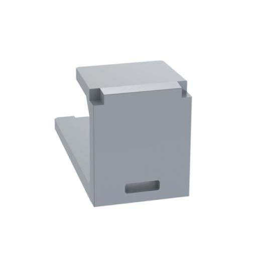 [PANDUIT_CMBIG-X] Panduit Módulo de tapa ciega (Inserto Ciego), Mini-Com, Color Gris, 1 Pieza
