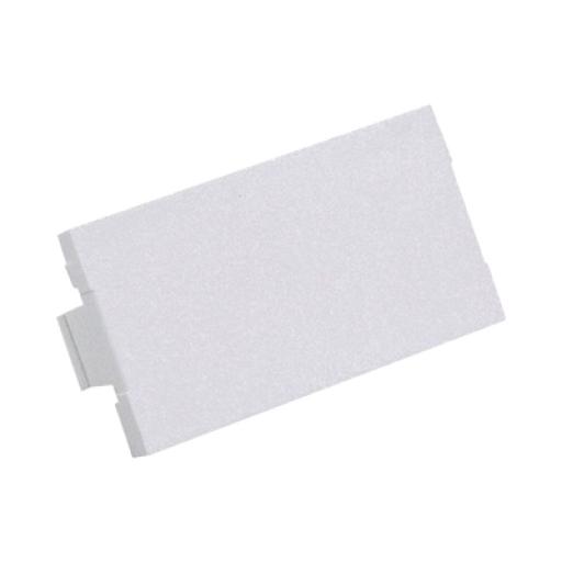 [PANDUIT_CHB2MIW-X] Panduit Módulo de tapa ciega (Inserto Ciego), de 1/3, Color Blanco Mate, 1 Pieza