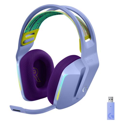 [LOGITECH_981-000889] Logitech DIADEMA LOGITECH G733 LIGHTSPEED WIRELESS RGB GAMING LILA 981-000889