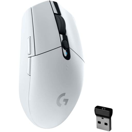 [LOGITECH_910-005290] Logitech MOUSE LOGITECH G305 LIGHTSPEED 12,000 DPI INALAM. BLANCO (910-005290)