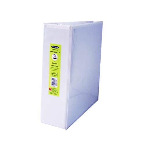 [ACCO_P0248] Acco CARPETA ACCO 385 VINIL D 3" CARTA BLANCO
