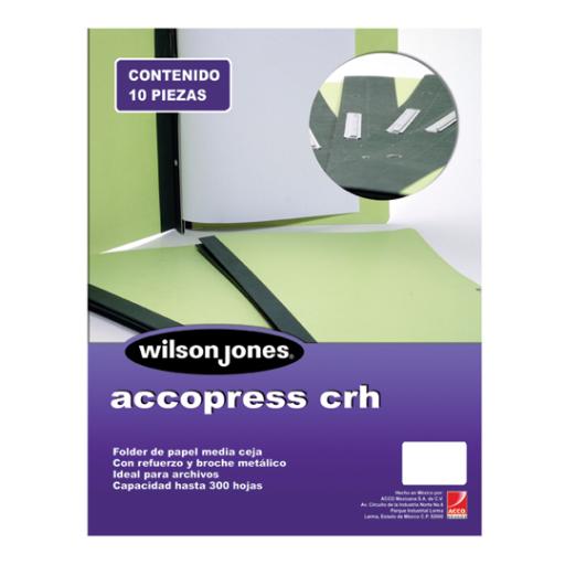 [ACCO_P1192] Acco ACCOPRESS CRH CTA NP AZ CLARO C/10