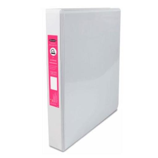 [ACCO_P6864] Acco Carpeta Acco Brillante 1" Aro "O" Carta Color Blanco