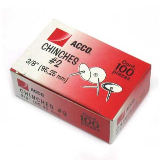 [ACCO_P2629] Acco CHINCHES ACCO No.2 C/100