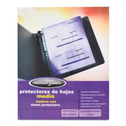 [ACCO_P0572] Acco Mica Acco Protectora P0572 Carta Transparente c/100 Pzas