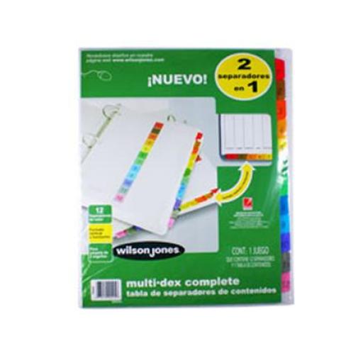 [ACCO_P0445] Acco SEPARADOR ACCO 445 MULTIDEX BASIC 12 DIVISIONES