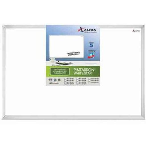[ALFRA_3209] Alfra PINTARRON ALFRA BLANCO MARCO ALUMINIO 120 X 150 CMS