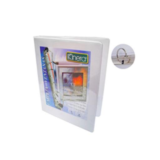 [AZOR_9111BL] Azor CARPETA KINERA VINIL ARO "D" 1" BLANCA C/24