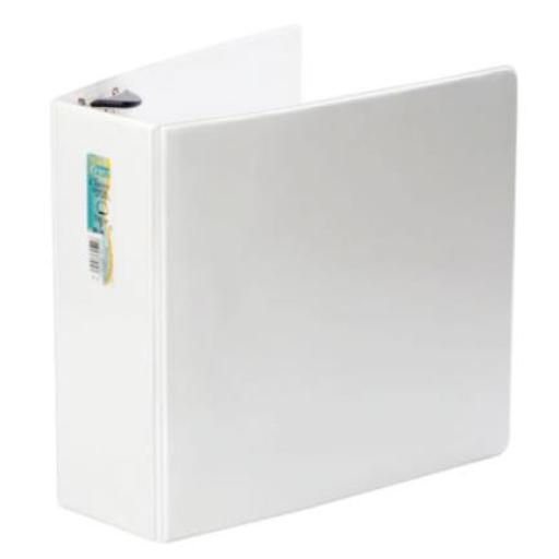 [AZOR_9311BL] Azor CARPETA KINERA VINIL ARO "D" 3" BLANCA C/8