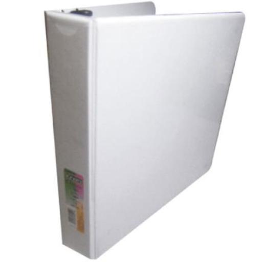 [AZOR_9611BL] Azor CARPETA KINERA VINIL ARO "D" 1.5" BLANCA C/18