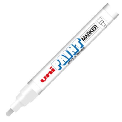 [AZOR_PX20BL] Azor Marcador Azor PX-20 Uniball Paint Color Blanco c/12 Pzas