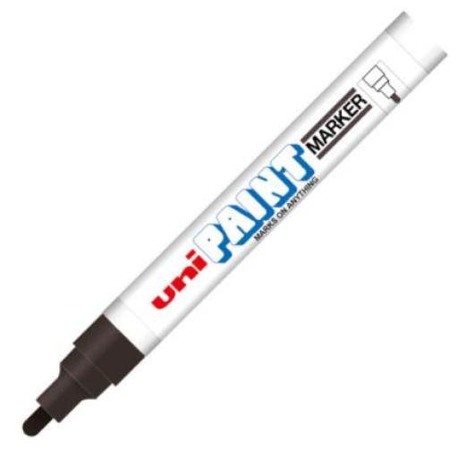 [AZOR_PX20NE] Azor Marcador Azor PX-20 Uniball Paint Color Negro c/12 Pzas
