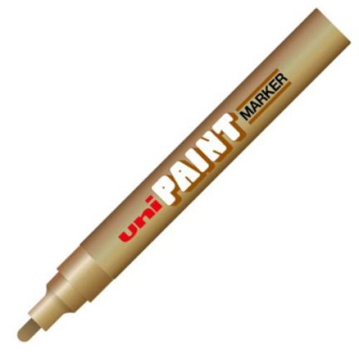 [AZOR_PX20OR] Azor Marcador Azor PX-20 Uniball Paint Color Oro c/12 Pzas