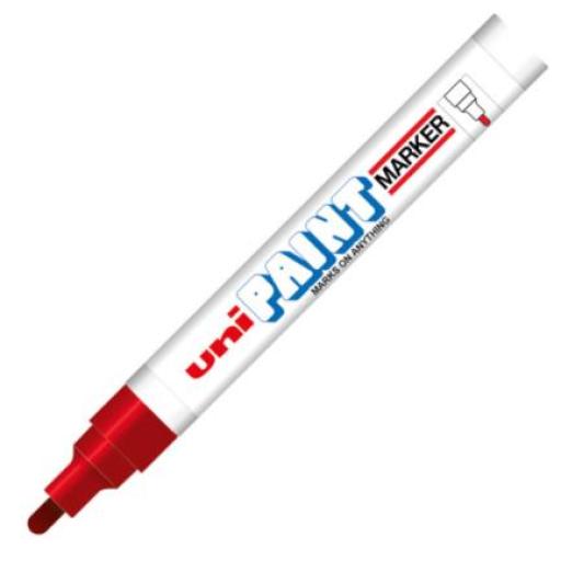 [AZOR_PX20RO] Azor Marcador Azor PX-20 Uniball Paint Color Rojo c/12 Pzas