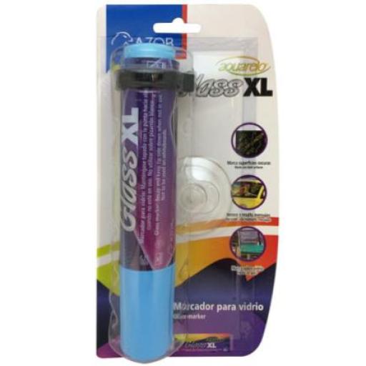 [AZOR_22125AZ] Azor Marcador Aquarelo Glass XL Blister Color Azul C/1 Pza
