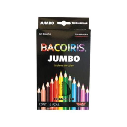 [BACO_LP066] Baco COLORES BACOIRIS TRIANGULARES JUMBO CAJA C/12