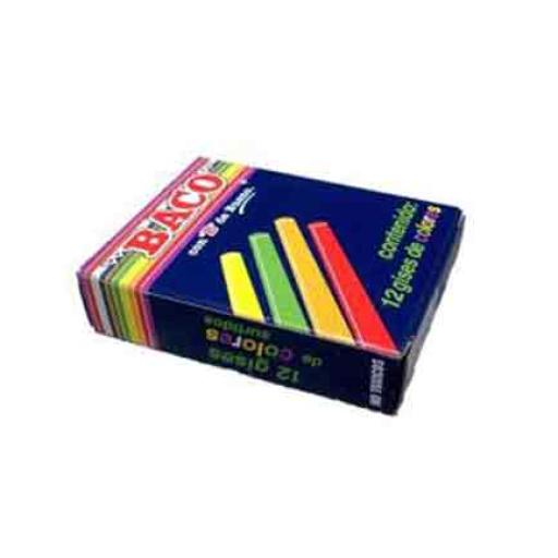 [BACO_GS005] Baco GIS BACO COLORES CAJITA C/12 PIEZAS
