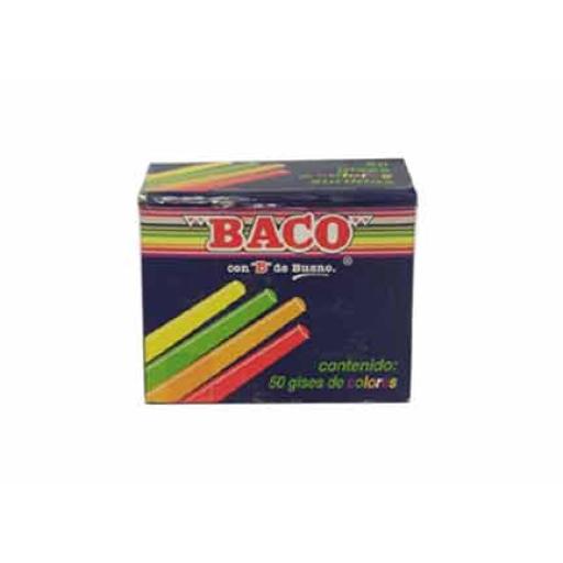 [BACO_GS006] Baco GIS BACO COLORES CAJITA C/50 PIEZAS