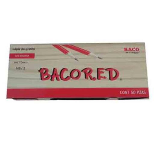 [BACO_LP019] Baco BACOPENCIL EN BLISTER C/4 PZAS  ROJO
