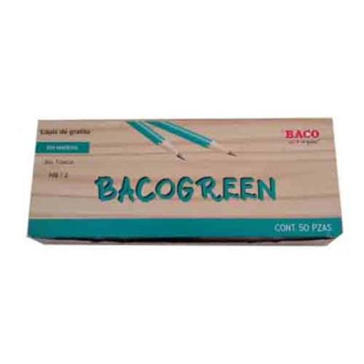 [BACO_LP011] Baco BACOPENCIL EN BLISTER C/4 PZAS  VERDE