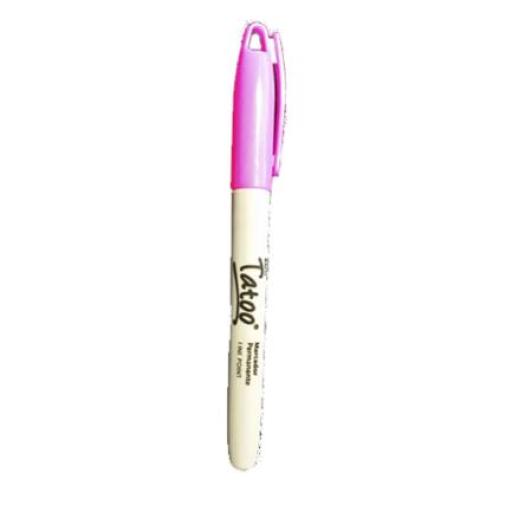 [BACO_MR163] Baco MARCADOR PERM TATOO P/FINO ROSA FUCSIA CAJA C/6