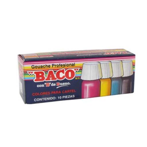 [BACO_PN024] Baco PINTURA BACO P/CARTEL 20ML PLATA #70 C/10