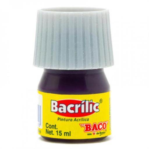 [BACO_PN070] Baco PINTURA BACO ACRÍLICA VIOLETA 15ML C/10