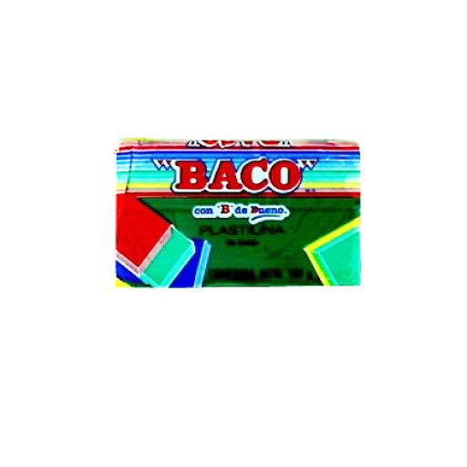 [BACO_PL014] Baco PLASTILINA BACO MARQUETA 180GR VERDE OBSCURO No.62