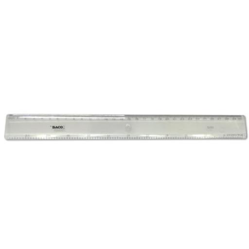 [BACO_RG005] Baco REGLA BACO TRANSPARENTE 5030 30CMS C/25