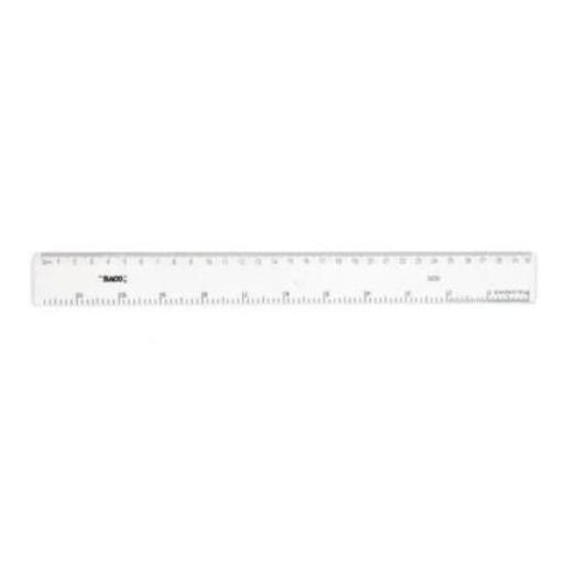 [BACO_RL002] Baco Regla Baco R-2050 Plástico 50cm S/Bisel
