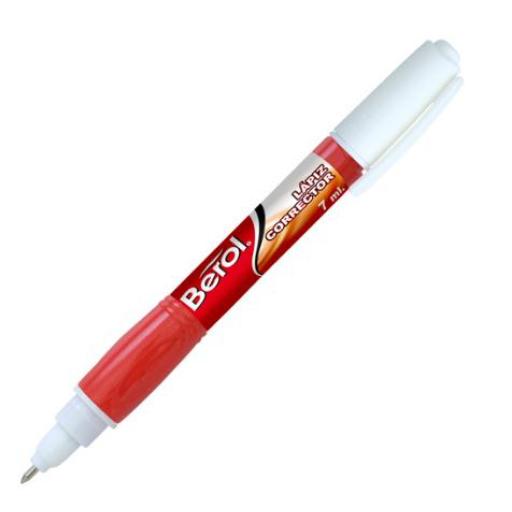 [BEROL_17400156904] Berol Pluma Berol Correctora C/12