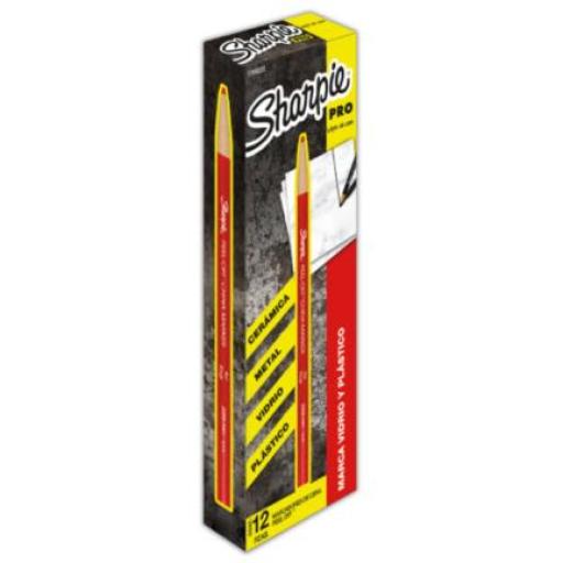 [BEROL_165 MIRADO] Berol MARCADOR CERA BEROL MIRADO 165 ROJO CARMIN C/12