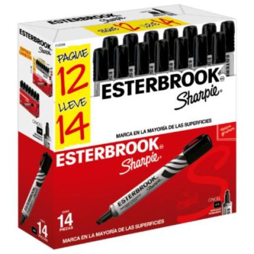 [BEROL_2120286] Berol Marcador Esterbrook 14x12 Color Negro